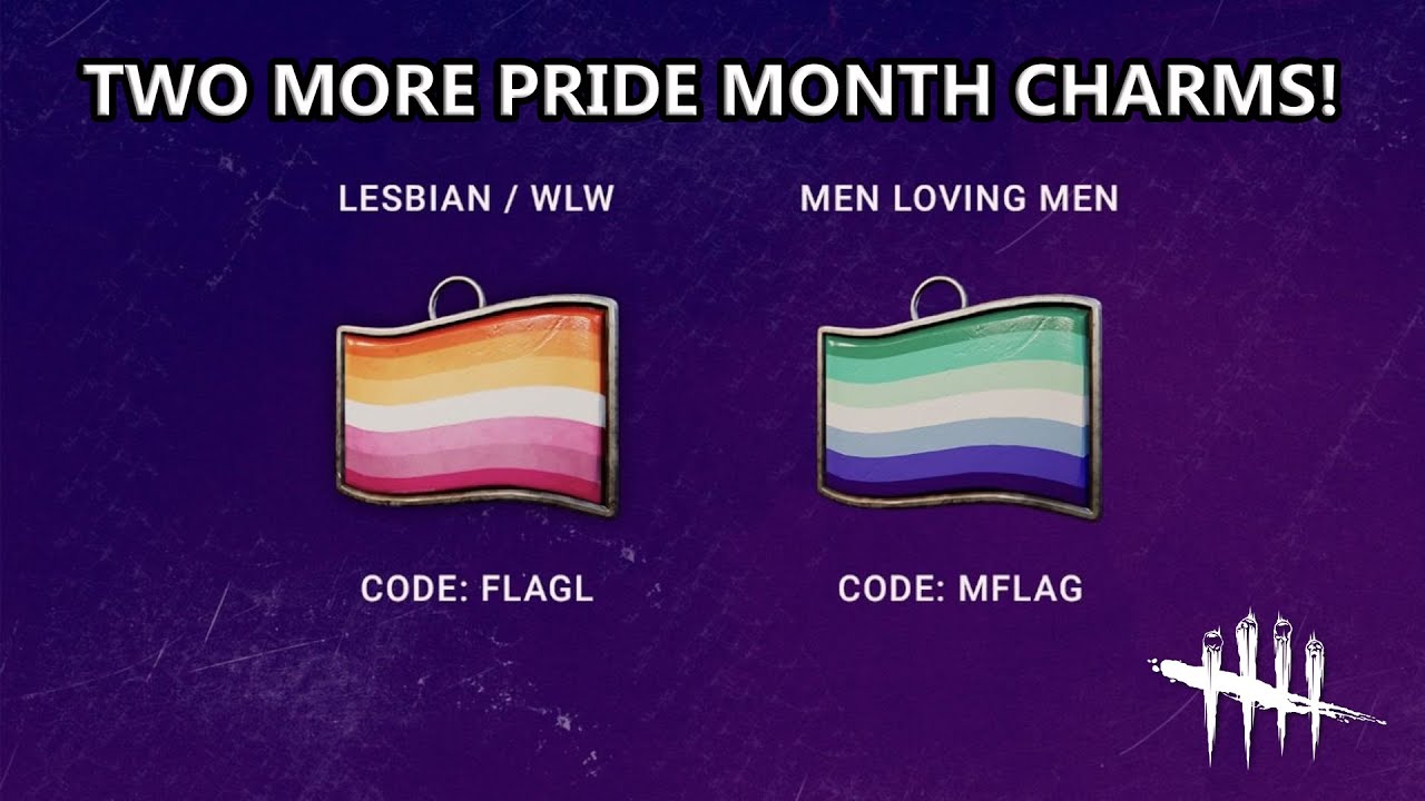 Dead By Daylight Two more Pride Month charm codes! "Into the Rainbow