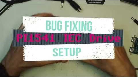 C64 Hardware - PI1541 - bug fixing and first configuration