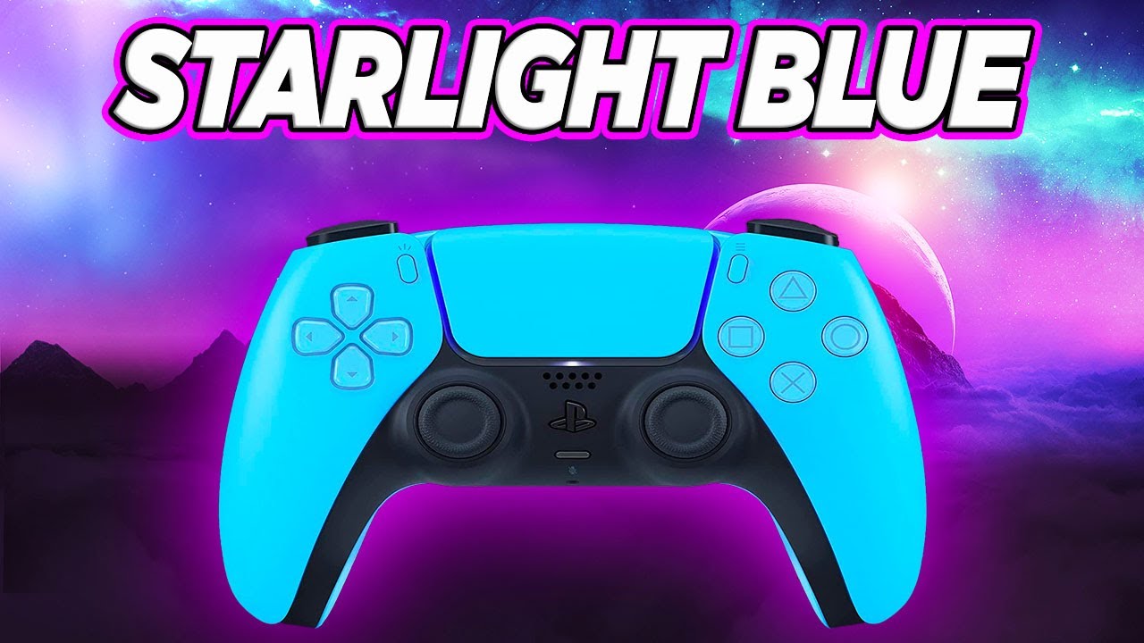 HD Unboxing manette PS5 bleue! Starlight Blue PS5 controller