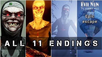 Evil Nun The Broken Mask all endings