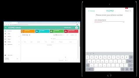 Vizmo Visitor Check in Flow
