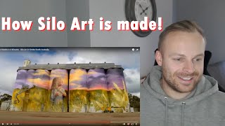 Rob Reacts to... 4 Weeks in 4 Minutes - Silo Art in Kimba South Australia
