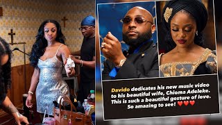 Davido is disappointed at his Fan for not supporting Chioma new music Video 
