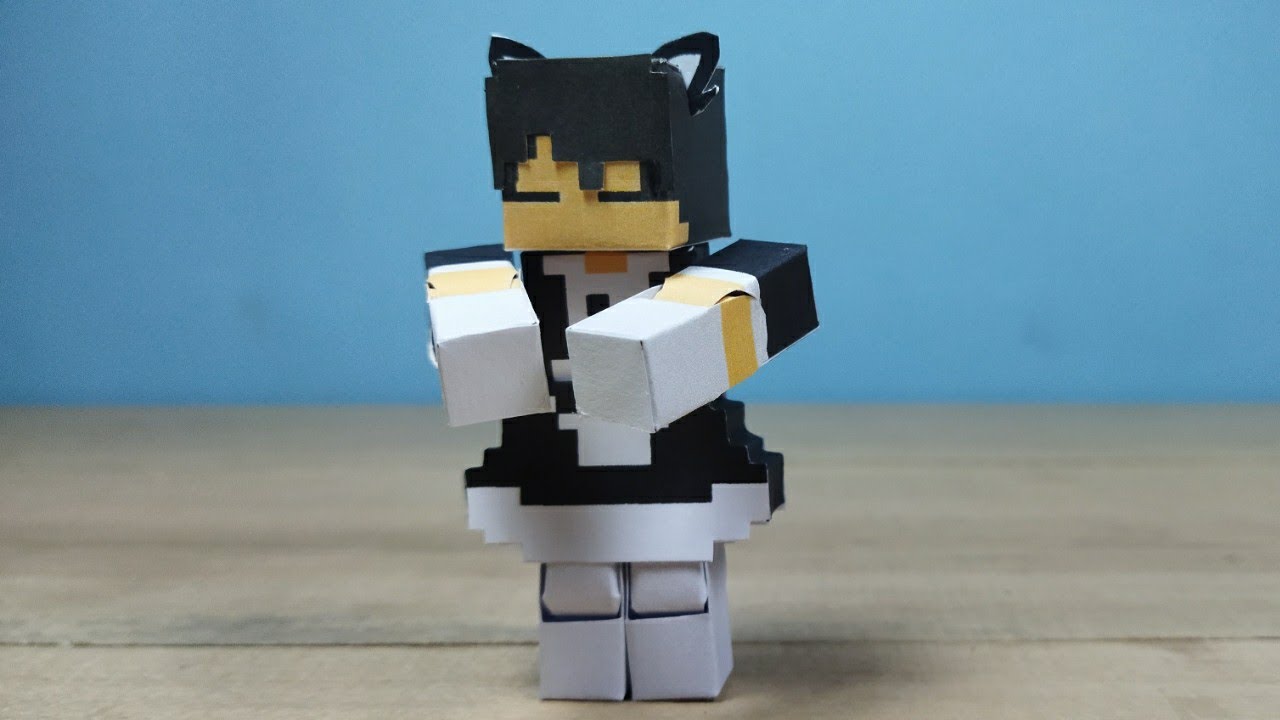 Bagas Maid Papercraft