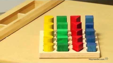 Guidecraft Colored GEO Forms - Product Review Video