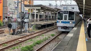 小田急1000形1096編成快速急行新宿OH01行⇔OH36伊勢原駅到着！