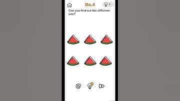 Brain Out Level 4 - Can You Find Out The Different One ? Gameplay Walkthrough