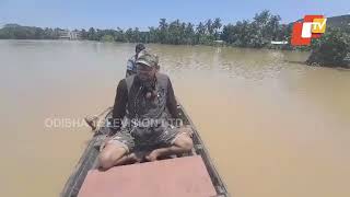 Several villages along river bank inundated after Subarnarekha swells screenshot 4