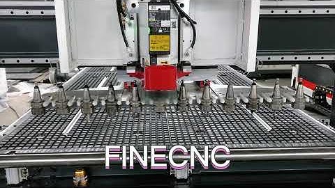 FINECNC fast auto tool change 12 linear ATC