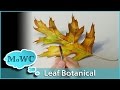 Realistic Leaf Painting in Watercolor – Botanical Illustration