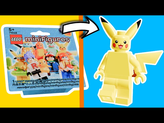 Unboxing All 20 LEGO Pokémon Minifigures! Which One Do You Like