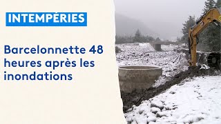 Intempéries : l'Ubaye en décrue et les travaux de sécurisation à Barcelonnette