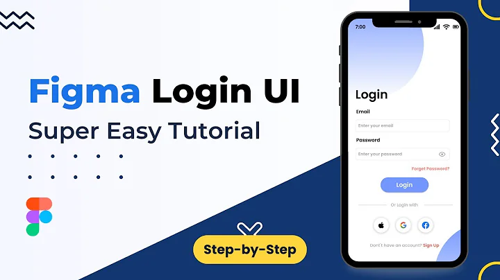 Figma Login Page UI Tutorial for Beginners (Super Easy!) 🔥🎨