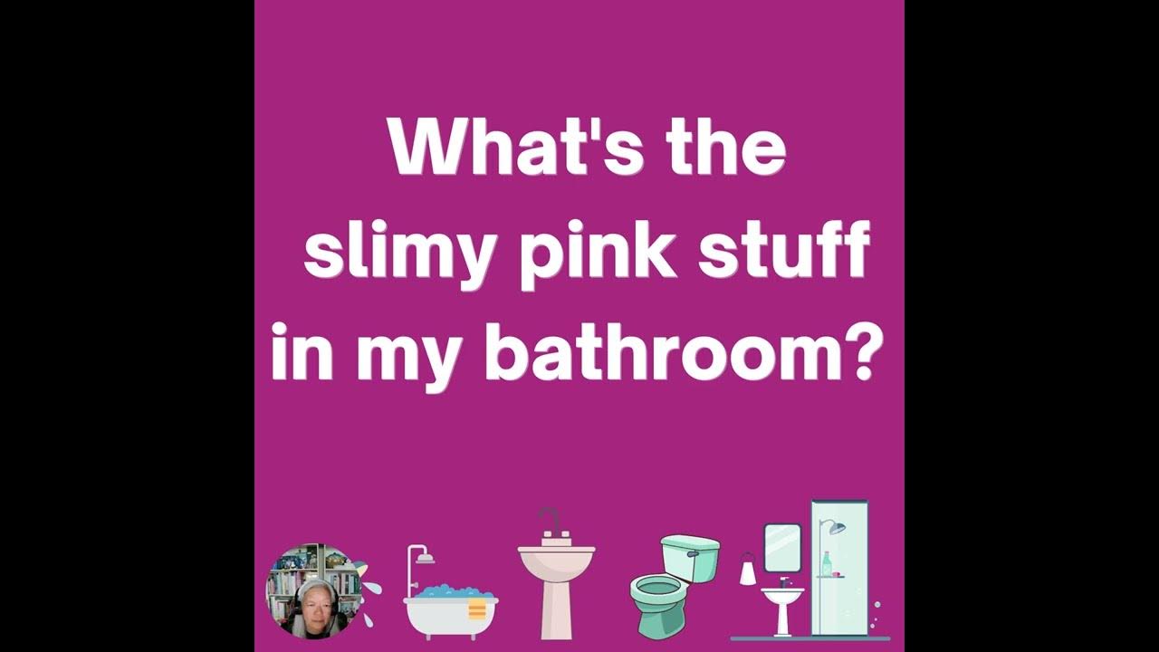What's the Slimy Pink Stuff in My Bathroom? YouTube