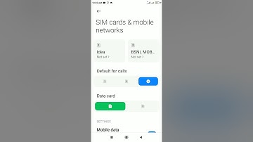 Redmi SIM card and Mobile Network settings | Data roaming - International roaming settings | #redmi