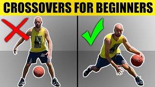 How To Crossover For Beginners! Basketball Basics [SECRETS]