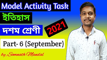 Class 10 History Model Activity Task Part 6 (September) // Wbbse Model Activity Task 2021