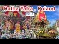 Jaganatha ratha yatra in poland  wroclaw  itlu mee cherry pandu