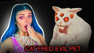 БЕЛЫЙ КОТ ФРЕД из Ада ЗАБАГОВАЛСЯ ► Cat Fred Evil Pet - Horrorgame #5