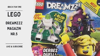 60 Teile Z-BLOB Mech 🥳🥳🥳 !!! Im Neun LEGO Dreamzzz Magazin Nr.5 *Review*