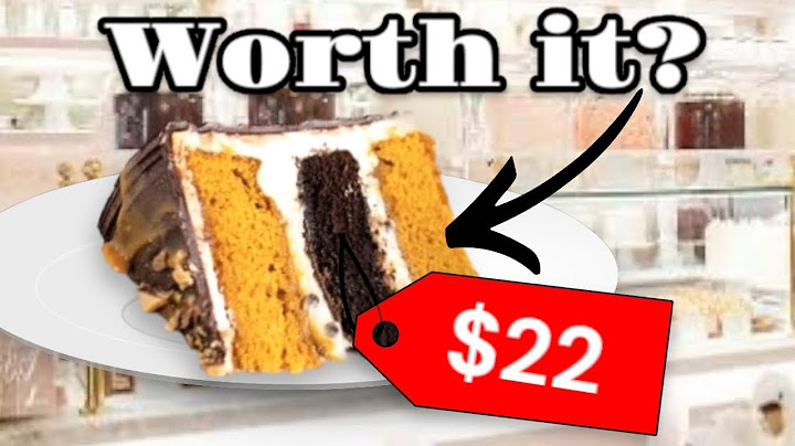Is the $22 Cake Slice From Disney Boardwalk's Cake Bake Shop WORTH IT?
