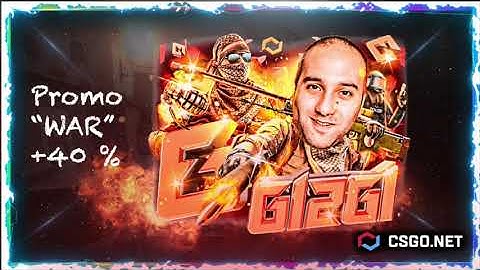 CSGO.NET // Promo code "WAR" +40% to your deposit // Open case GI2GI Case