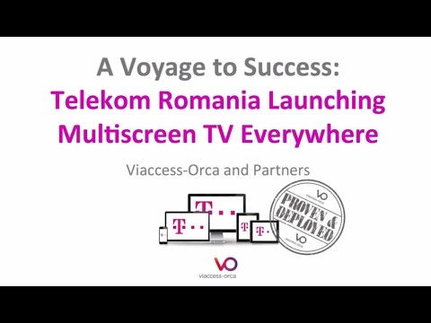 Telekom Romania Launching Multiscreen Tv Everywhere 2014 Youtube