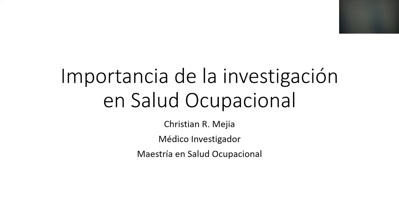 Importancia de la investigación en salud