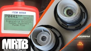 My 97 toyota 4 runner had an issue with the check engine light coming
on. i checked it out and was code p0441 - evaporative emission system
incorrect purg...