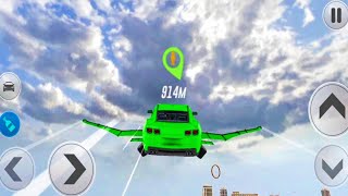 Flying Car Driving Simulator||Car 😲 Driving Game||Car Game Offline||Best Android Gameplay 🎯 screenshot 4