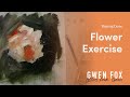 Painting demo flower exercise