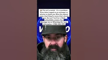 Do not hold your crypto on exchanges or cold wallet make sure you are holding them on Web3 #xrp