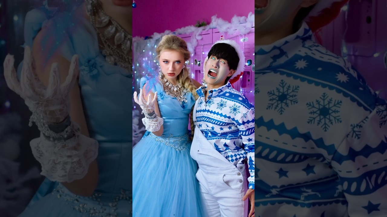 Frozen by EVIL Elsa?! 🥶