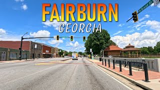Fairburn Georgia Driving Through