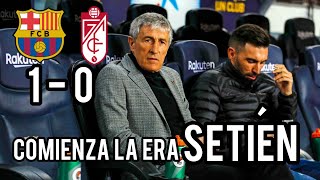 BARCELONA - GRANADA / SETIÉN DEBUTA CON VICTORIA