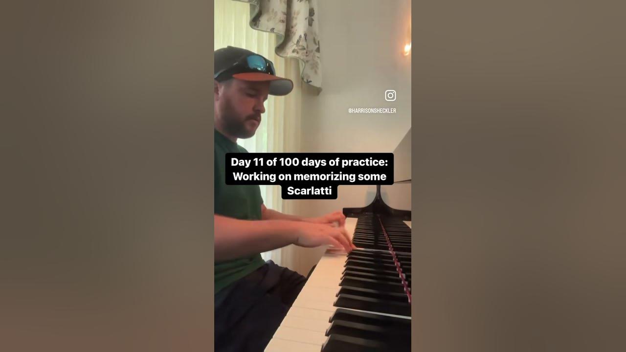 I finally memorized it! #100daysofpractice #piano #music