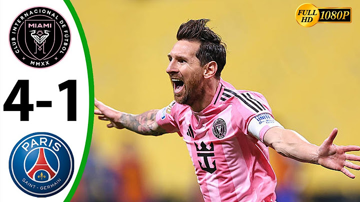 Messi Crazy Goal 🔥 Inter Miami vs PSG 4-1 - All Goals & Highlights - Club World Cup 2025