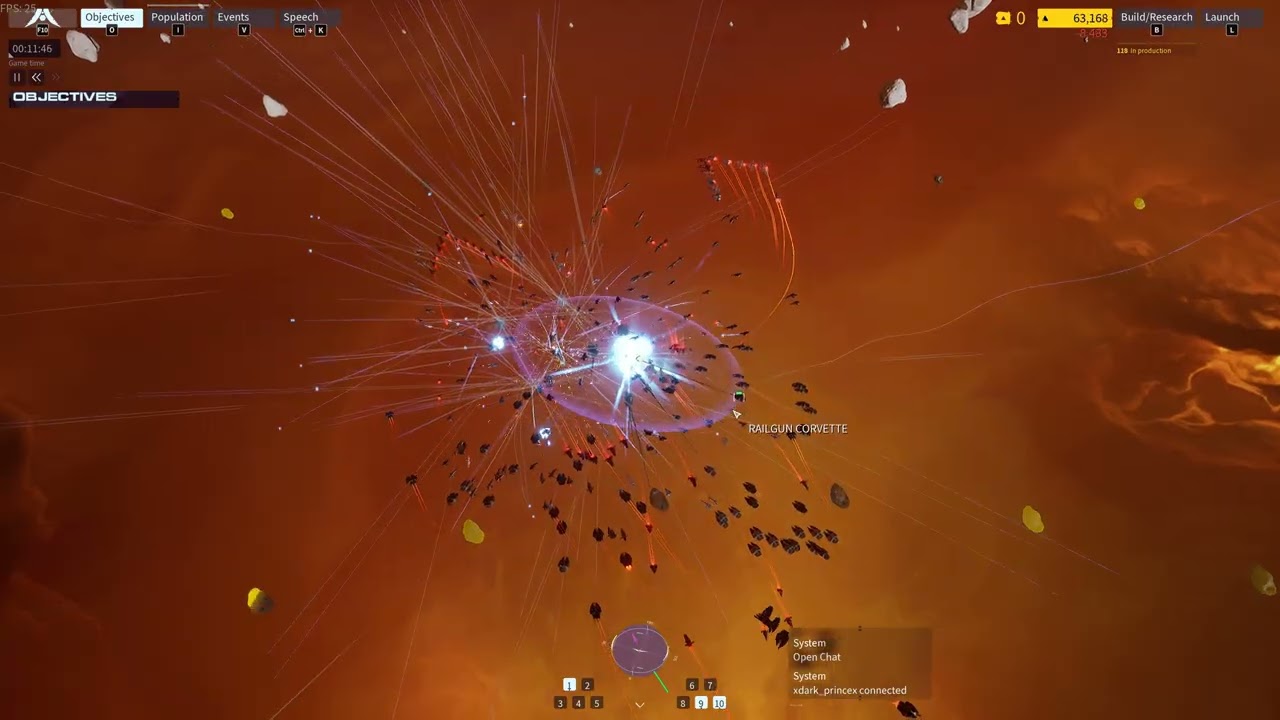 Homeworld 3 - 4K Max Settings 1v5 Mega Unit Cap Hubris