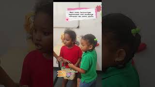 Tijdens hun rustmoment leren kinderen samenwerken, delen, communiceren en vriendschappen opbouwen.