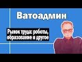 Рынок труда: будущее роботов, влияние образования и другое | Ватоадмин