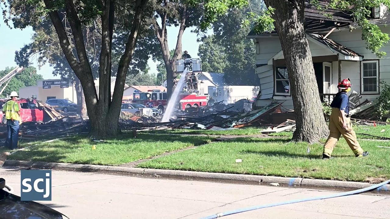 WATCH NOW: Scene of Le Mars house explosion