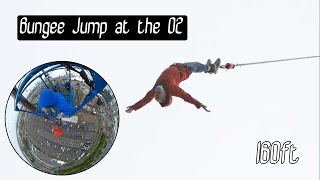 Bungee Jump at the O2 | Millenium Dome | 160ft | Adrenaline Junkie Resimi