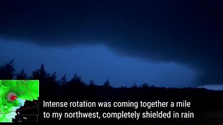 11-20-23 Scary tornado-warned storm heading into Brookhaven, MS