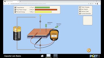 Phet Capacitor Simulation Tutorial