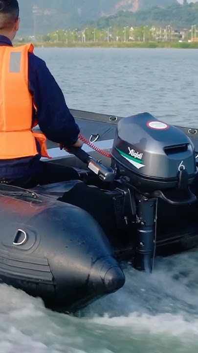 Электро мотор для лодки пвх 7 л.с.- Aiqidi E7 5.1Kw 48V💥 - YouTube