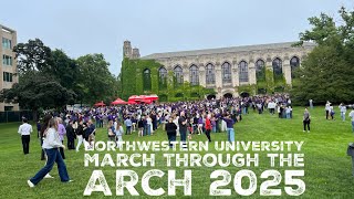 Northwestern University March Through the Arch 2025