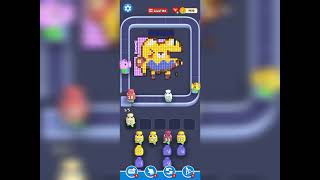 Color Blast Block Shooter level 166 gameplay walkthrough solution 