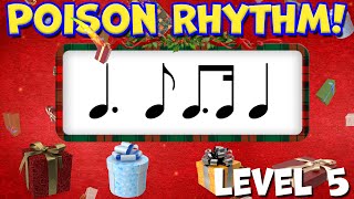 Presents! | Christmas Winter Poison Rhythm Play Along - Level 5