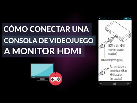 Cómo Conectar una Consola de Videojuegos a un Monitor HDMI de PC