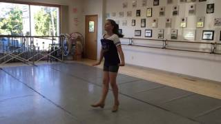 Emily Read HTCC Tap dance audition video